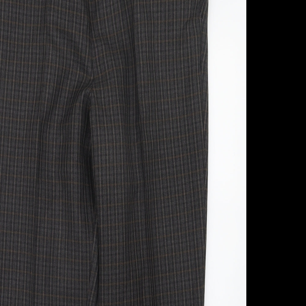 Womens UK Size 16 Marks and Spencer Regular Fit  Brown Trousers
