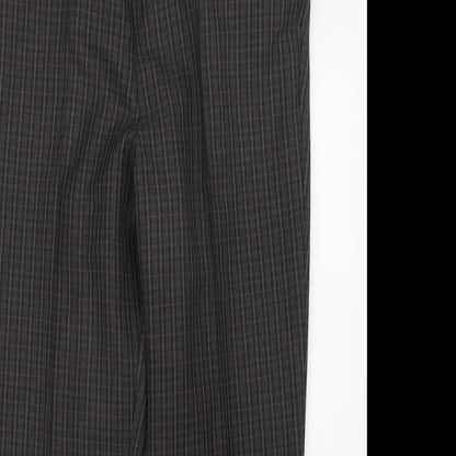 Womens UK Size 16 Marks and Spencer Regular Fit  Brown Trousers
