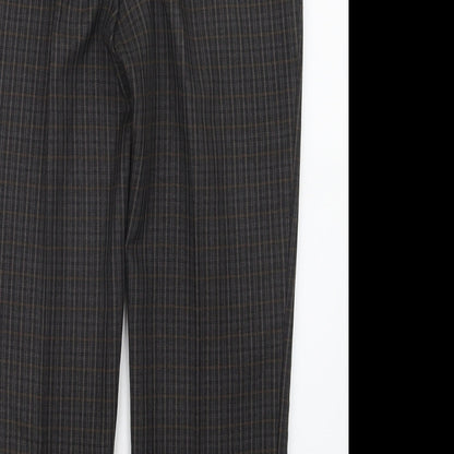 Womens UK Size 16 Marks and Spencer Regular Fit  Brown Trousers