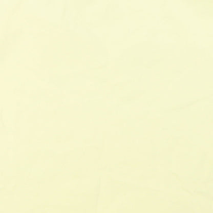 Womens UK Size XL CC Yellow Basic T-Shirt