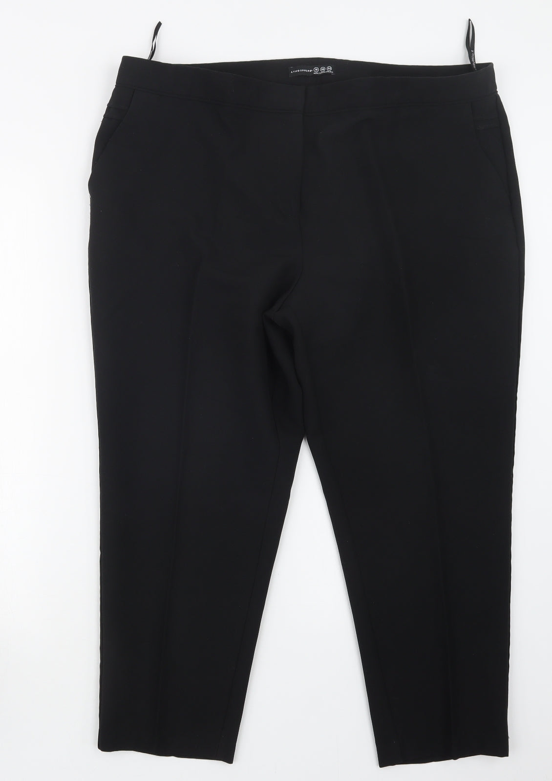 Womens UK Size 18 Atmosphere Regular Fit  Black Trousers