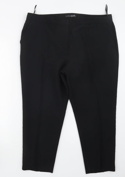 Womens UK Size 18 Atmosphere Regular Fit  Black Trousers
