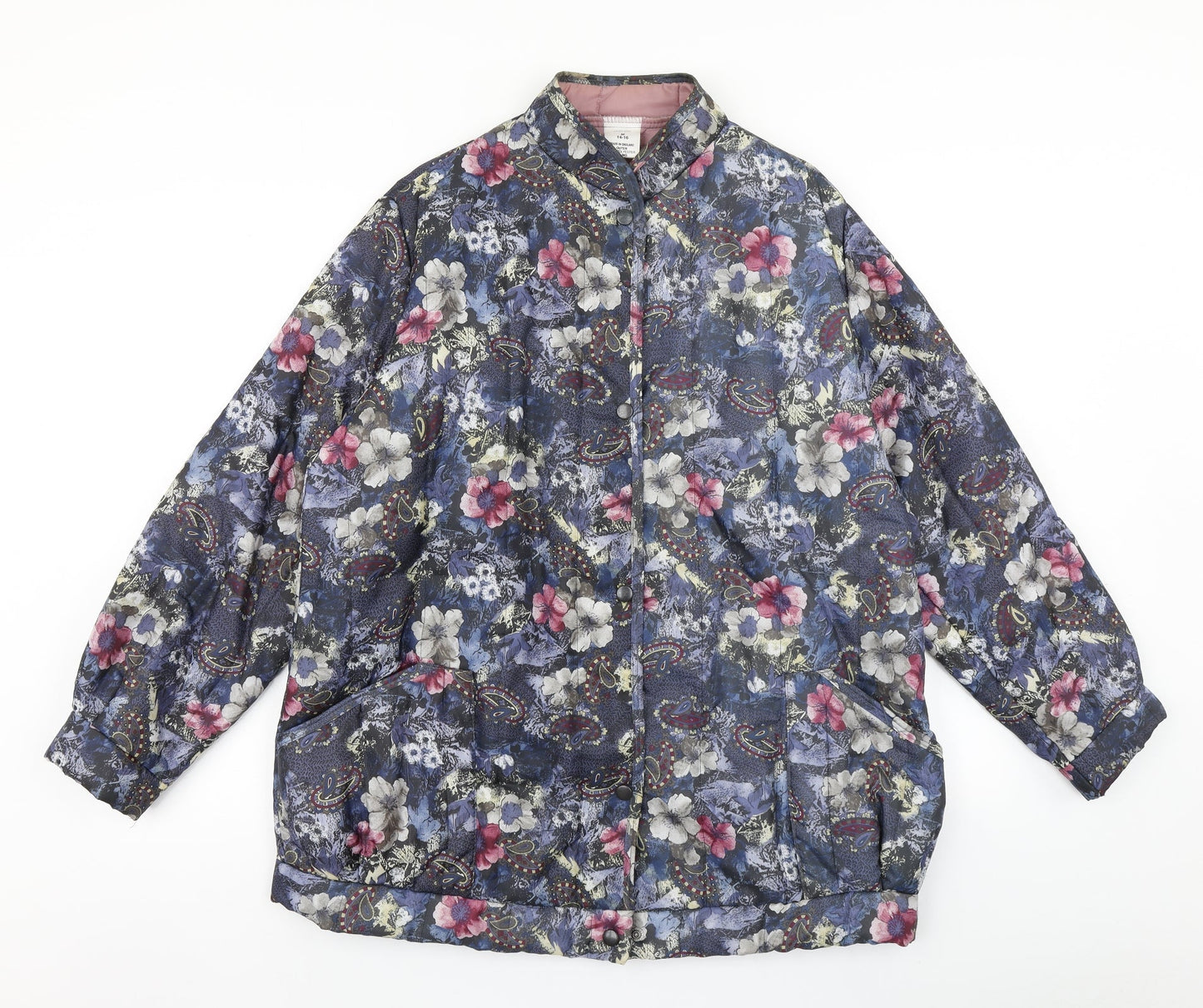 Womens UK Size M Preworn Blue Pea Coat