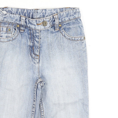 Nect Girls Blue  Denim Straight Jeans Size 5 Years