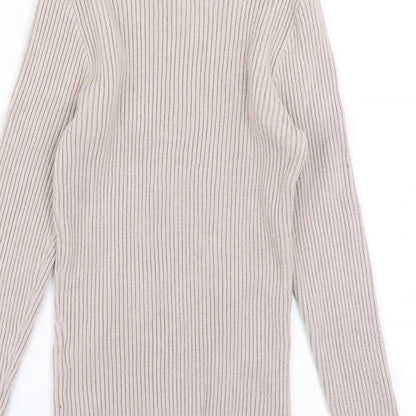 Primark Womens Pink  Knit Pullover Jumper Size M