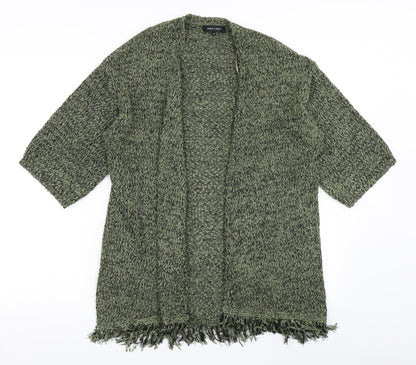 Womens UK Size S New Look Green Cardigan Jumper