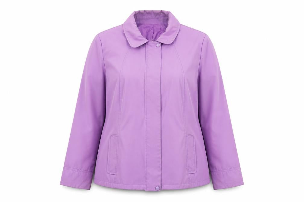 Womens UK Size M BM Purple Pea Coat
