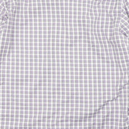 Mens UK Size L Collezione Purple  Button-Up Long Sleeve Casual Shirt