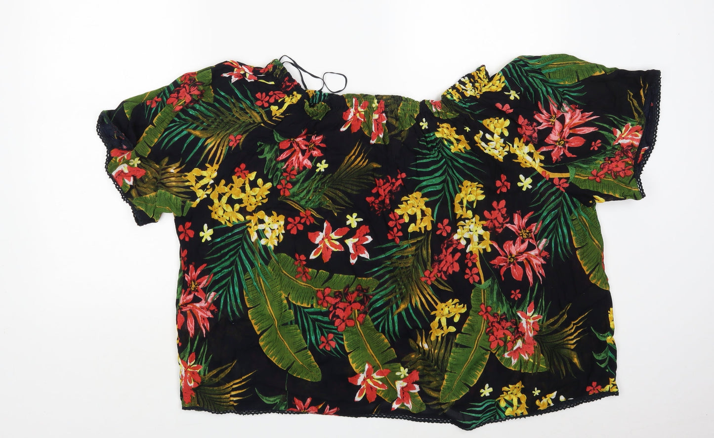 Womens UK Size 18 Arista Multicoloured Basic Blouse