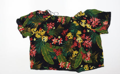 Womens UK Size 18 Arista Multicoloured Basic Blouse