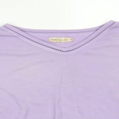 Bonmarché Womens Purple   Pullover Sweatshirt Size XL