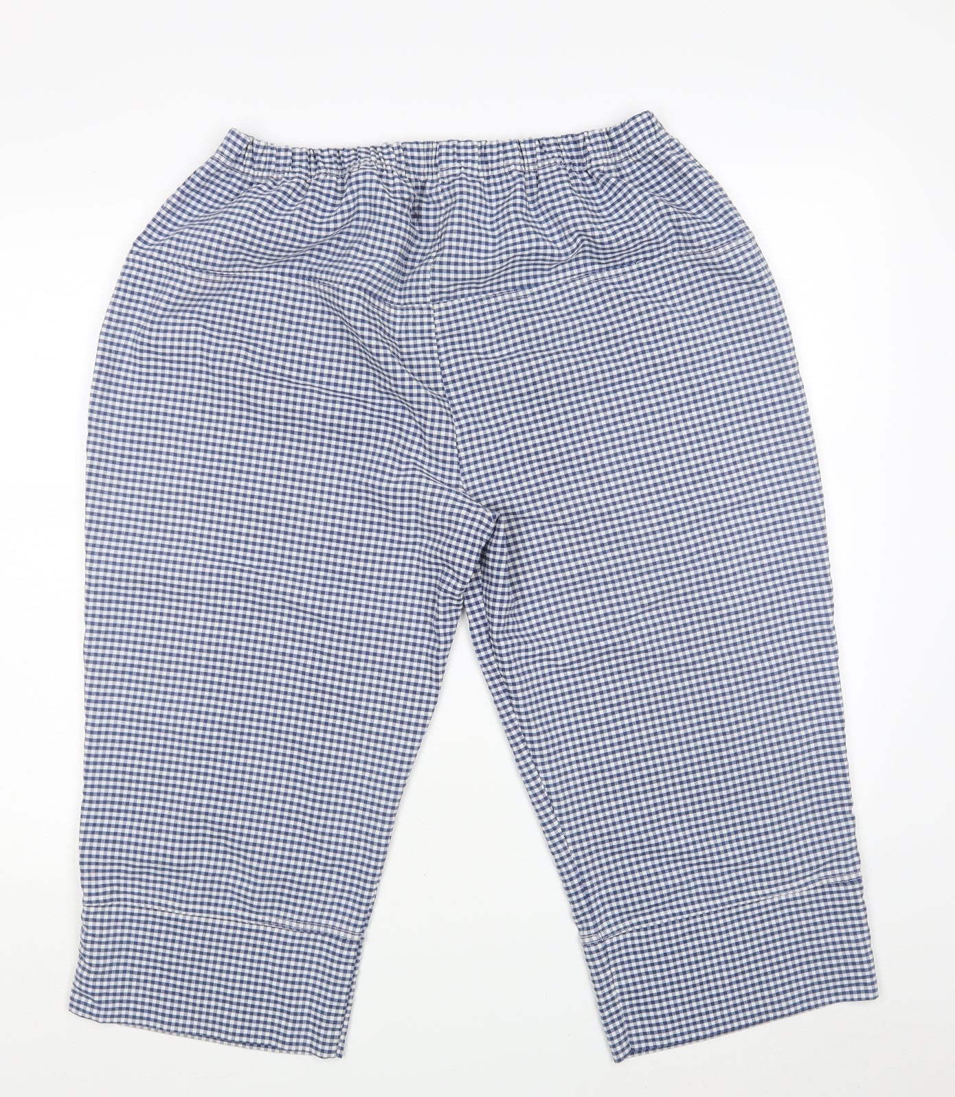 Womens UK Size 32 in Preworn Regular Fit Sweatpants Blue Trousers