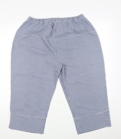 Womens UK Size 32 in Preworn Regular Fit Sweatpants Blue Trousers