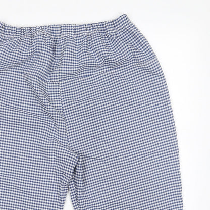 Womens UK Size 32 in Preworn Regular Fit Sweatpants Blue Trousers