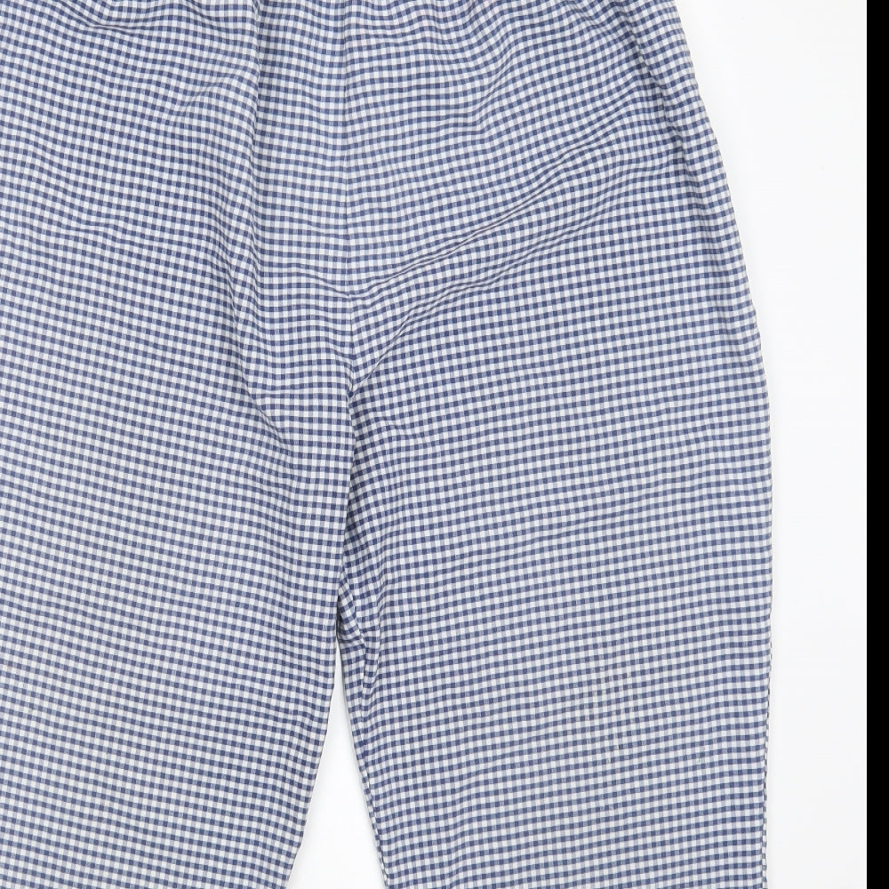 Womens UK Size 32 in Preworn Regular Fit Sweatpants Blue Trousers