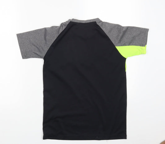 St Bernard Boys Black   Basic T-Shirt One Size