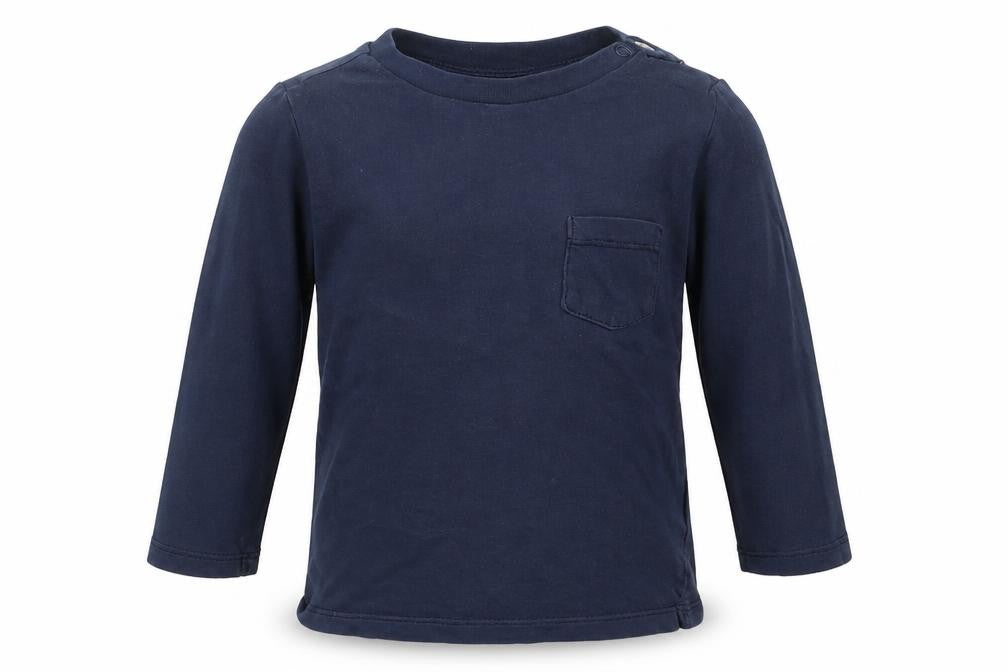 H&M Boys Blue   Basic T-Shirt Size 12-18 Months