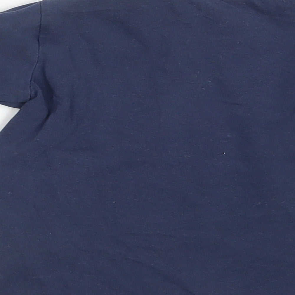 H&M Boys Blue   Basic T-Shirt Size 12-18 Months