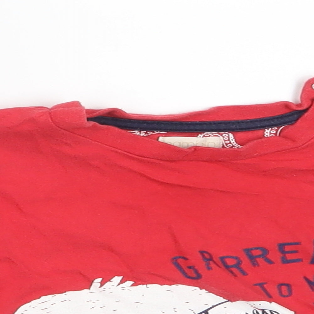 BHS Baby Red   Basic T-Shirt Size 18-24 Months