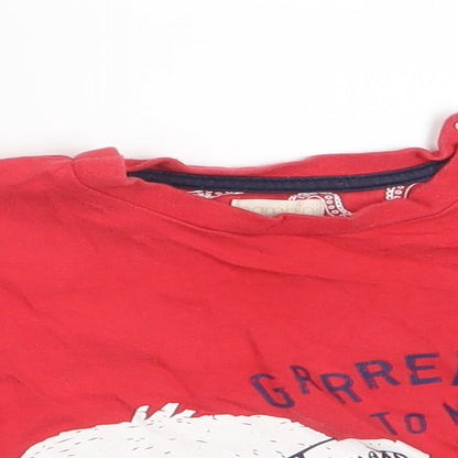 BHS Baby Red   Basic T-Shirt Size 18-24 Months