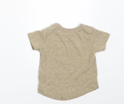 NEXT Boys Beige   Basic T-Shirt Size 3-6 Months