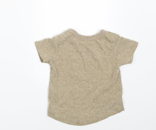 NEXT Boys Beige   Basic T-Shirt Size 3-6 Months