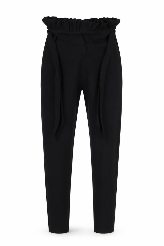 Womens UK Size 8 PRETTYLITTLETHING Regular Fit  Black Trousers