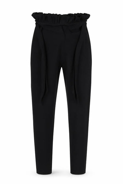 Womens UK Size 8 PRETTYLITTLETHING Regular Fit  Black Trousers