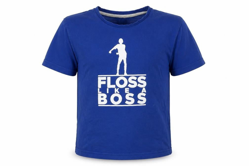 Preworn Boys Blue   Basic T-Shirt One Size  - Floss like a boss