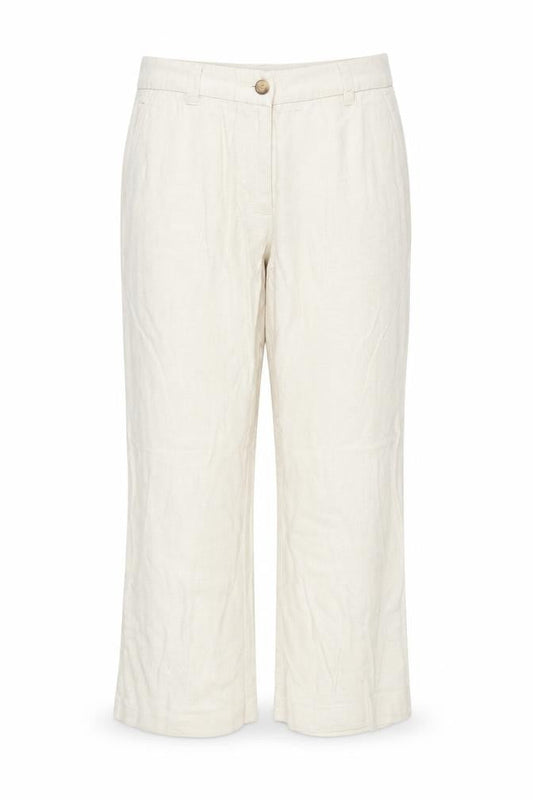 Land's End Womens Beige   Bloomer Trousers Size 12 L25 in