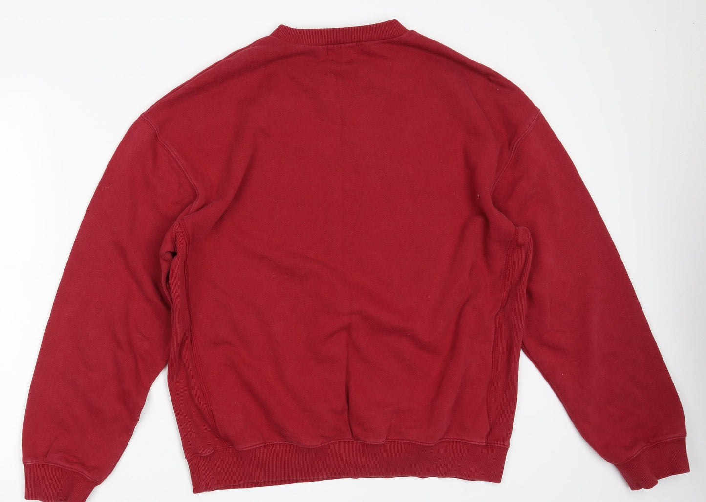 Topman Mens Red   Pullover Jumper Size M