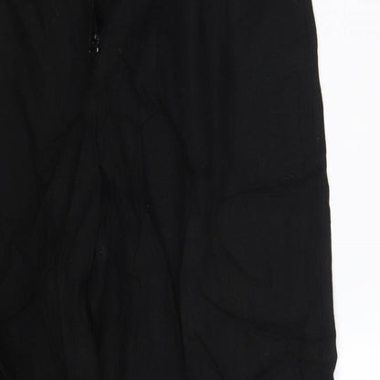Womens UK Size 16 Dorothy Perkins Regular Fit Bloomer Black Trousers