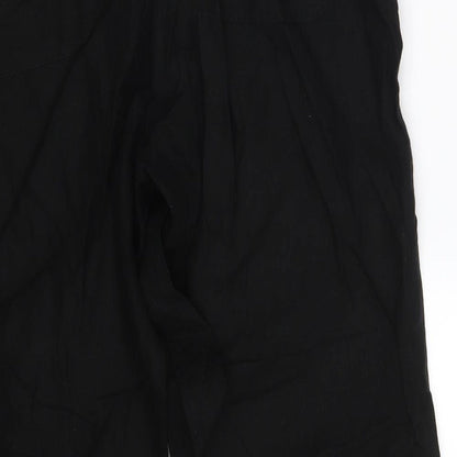 Womens UK Size 16 Dorothy Perkins Regular Fit Bloomer Black Trousers