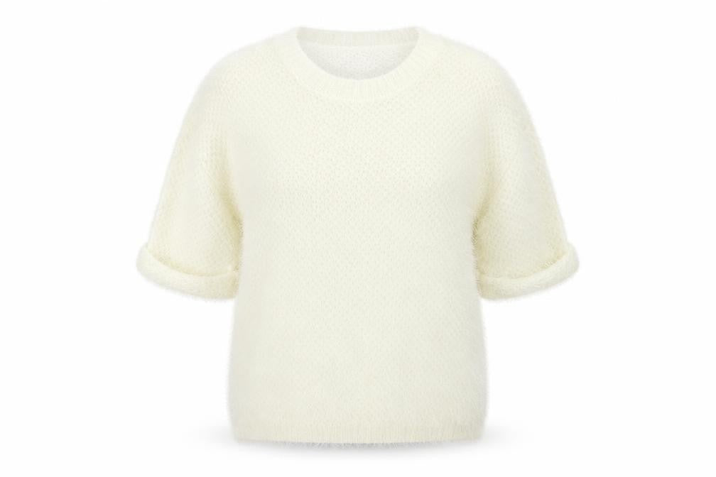 Womens UK Size 12 Atmosphere White Pullover Jumper