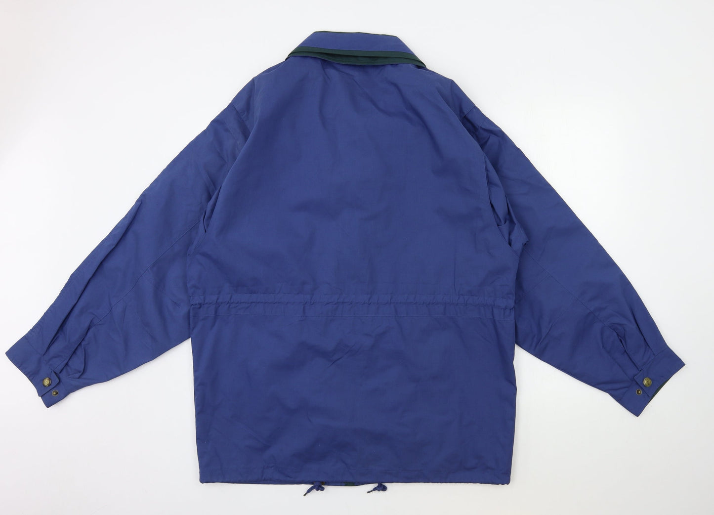 Mens UK Size M pure style Blue Overcoat