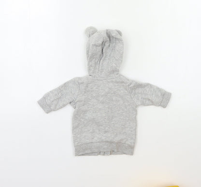 George Baby Grey   Full Zip Jumper Size 0-3 Months