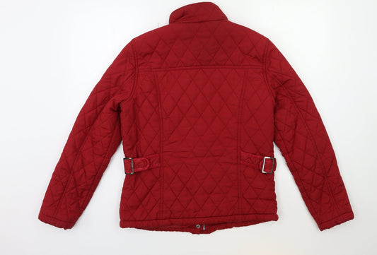 George Womens Red   Quilted Jacket