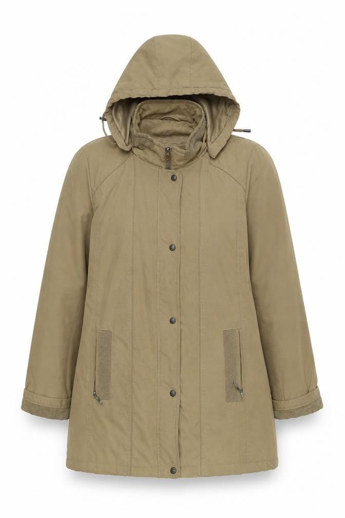 Bonmarché Womens Brown Overcoat Coat Size M