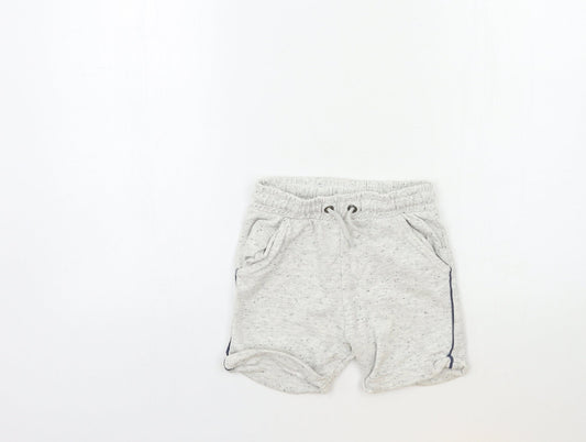 TU Boys Grey   Sweat Shorts Size 4-5 Years