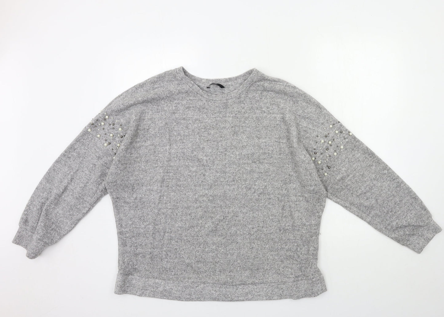 George Womens Grey   Pullover Jumper Size L