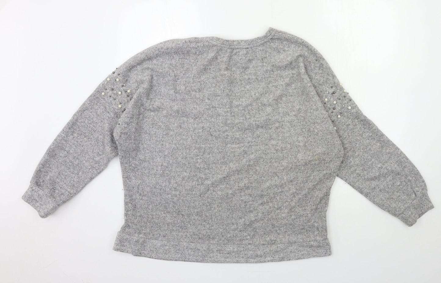 George Womens Grey   Pullover Jumper Size L