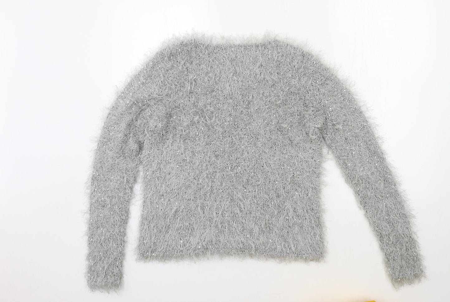 George Womens Grey  Knit Pullover Jumper Size 12