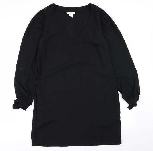 H&M Womens Black   A-Line  Size 8