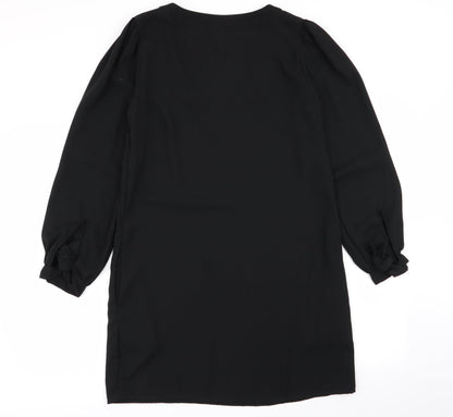 H&M Womens Black   A-Line  Size 8