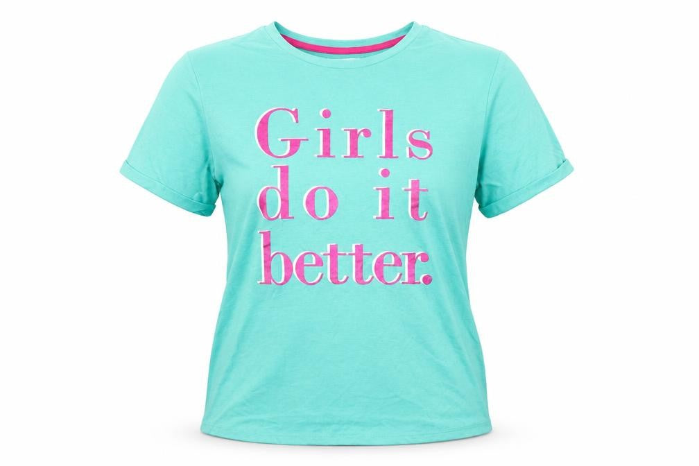 Matalan Womens Green Solid  Top Pyjama Top Size 8