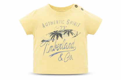 Timberland Boys Yellow   Basic T-Shirt Size 6-9 Months