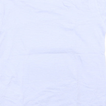 M&S Boys Purple   Basic T-Shirt Size 2-3 Years