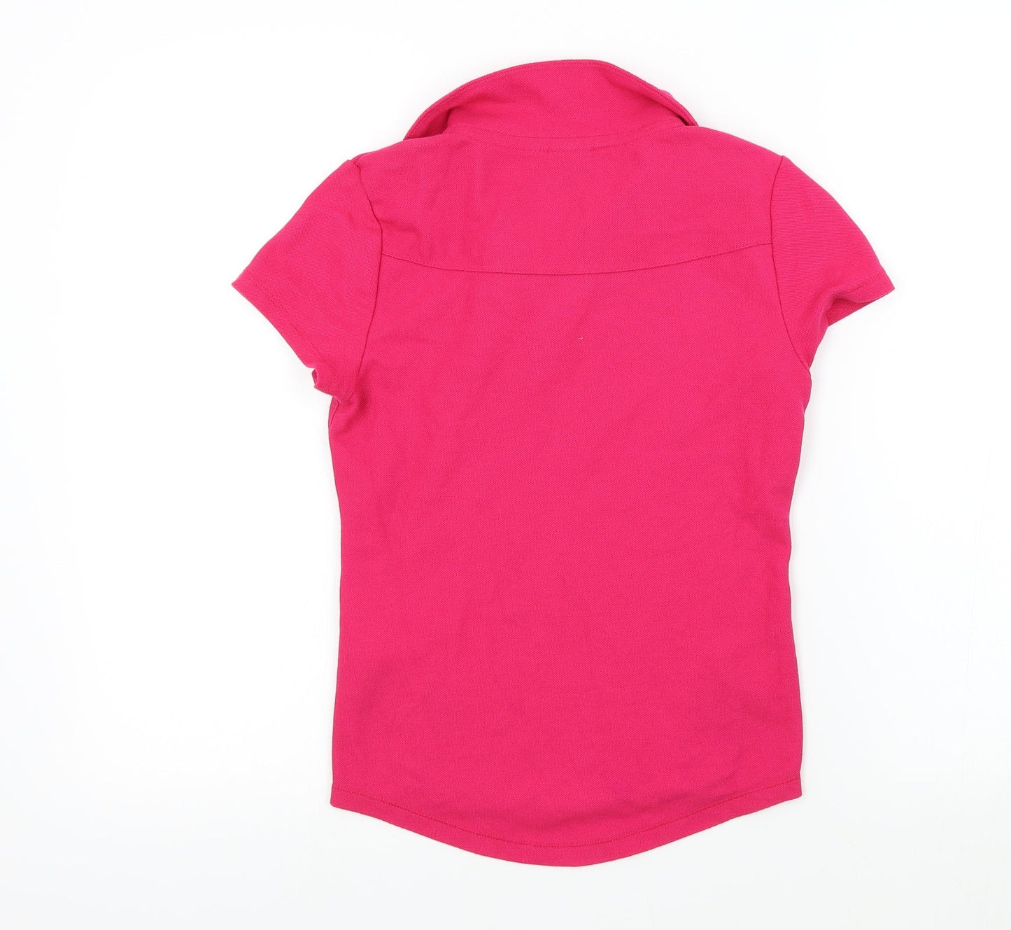 LA Gear Womens Pink Colourblock  Basic T-Shirt Size 6