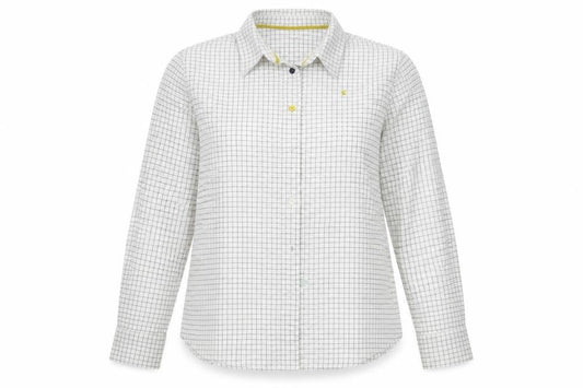 Laundry Womens White Check  Basic Button-Up Size 16