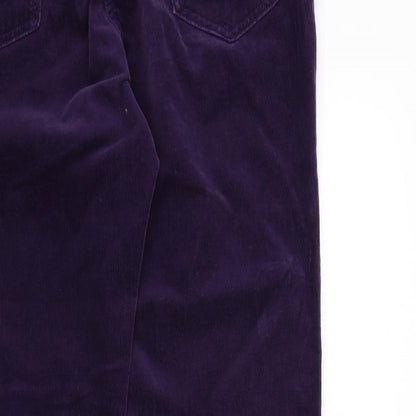 Womens UK Size 14 M&S Regular Fit  Pink Trousers